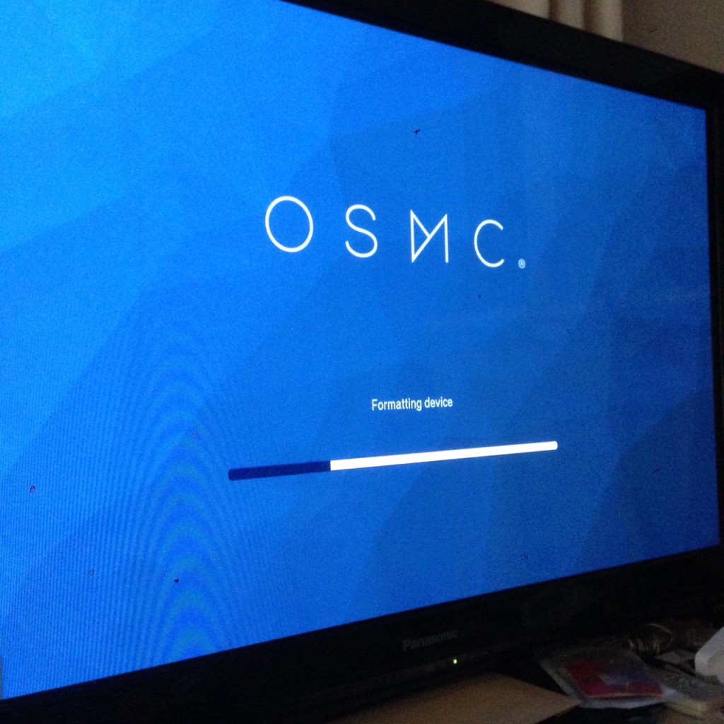 OSMC起動初期化